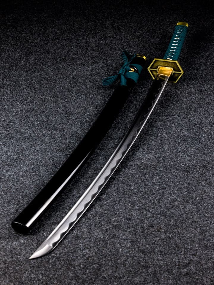 Battle-Ready Aizen Zanpakuto Katana (SHARP)
