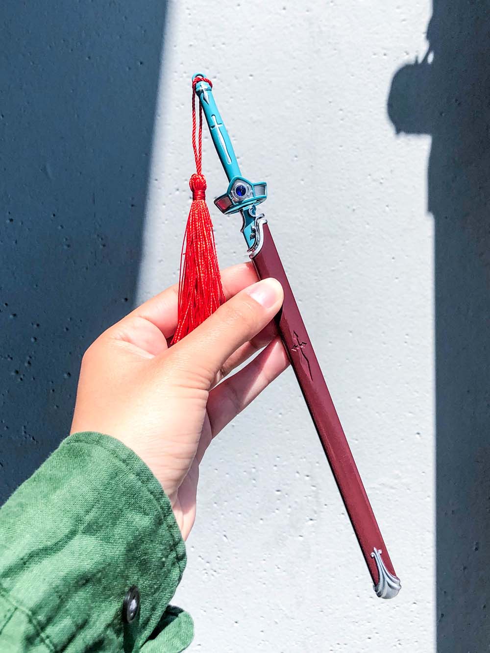 Asuna's Lambent Light Keychain + Stand