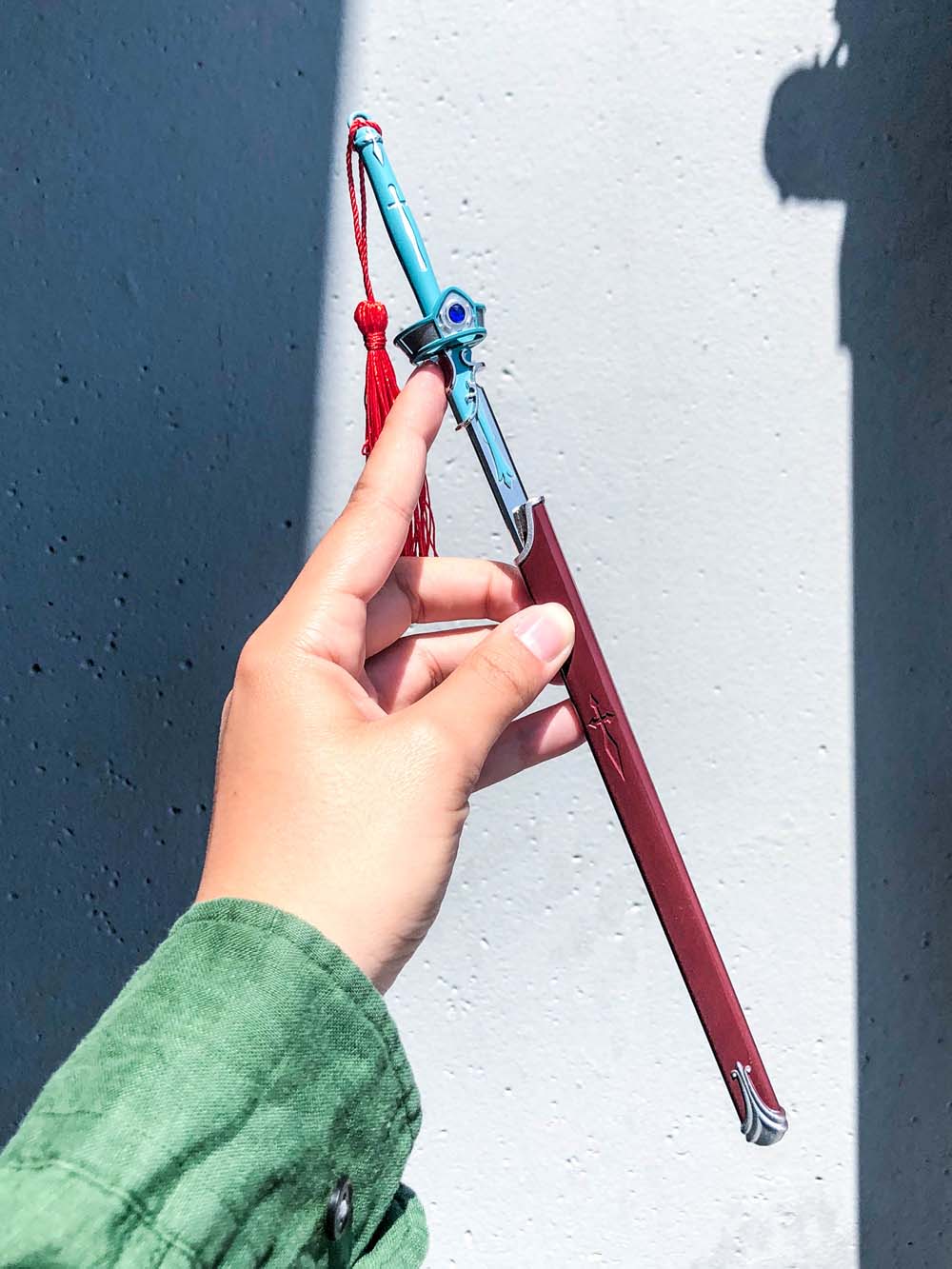 Asuna's Lambent Light Keychain + Stand