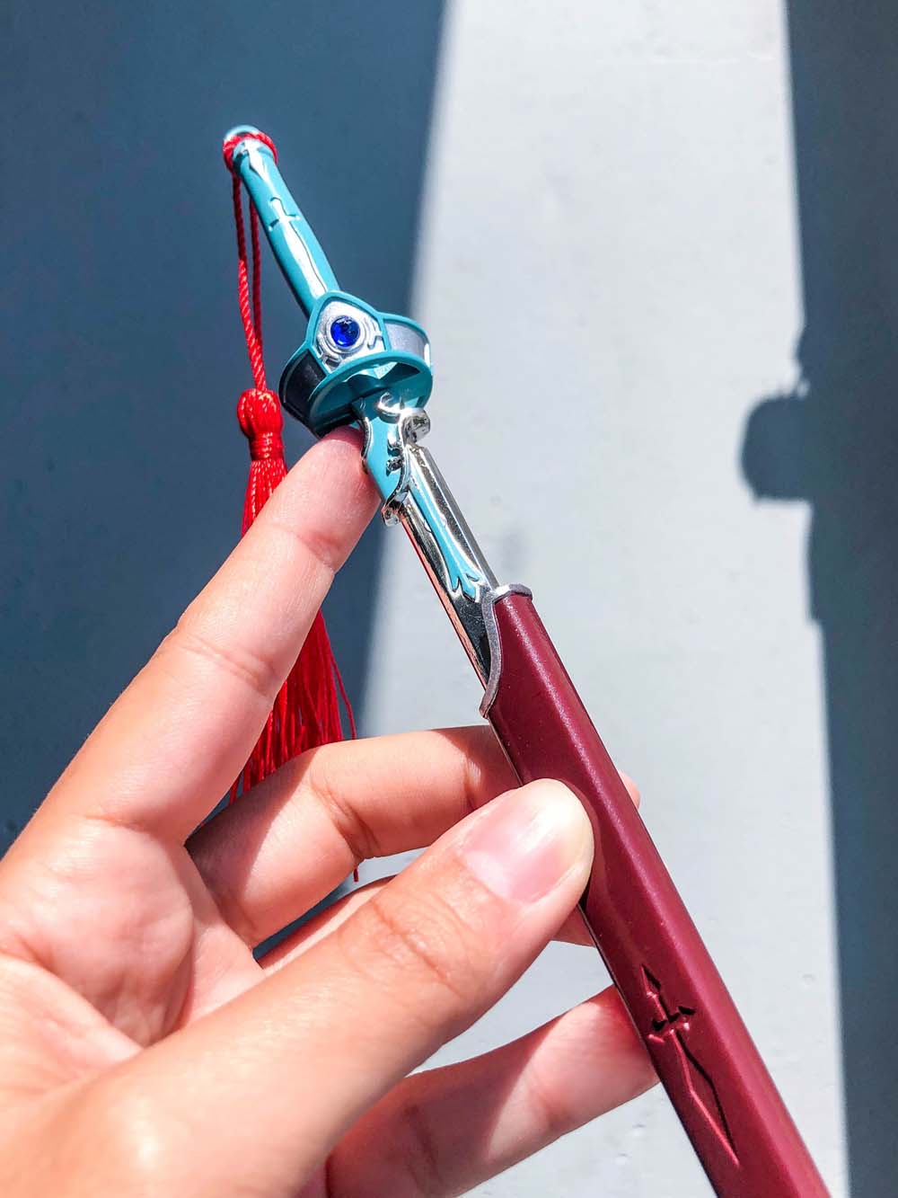 Asuna's Lambent Light Keychain + Stand