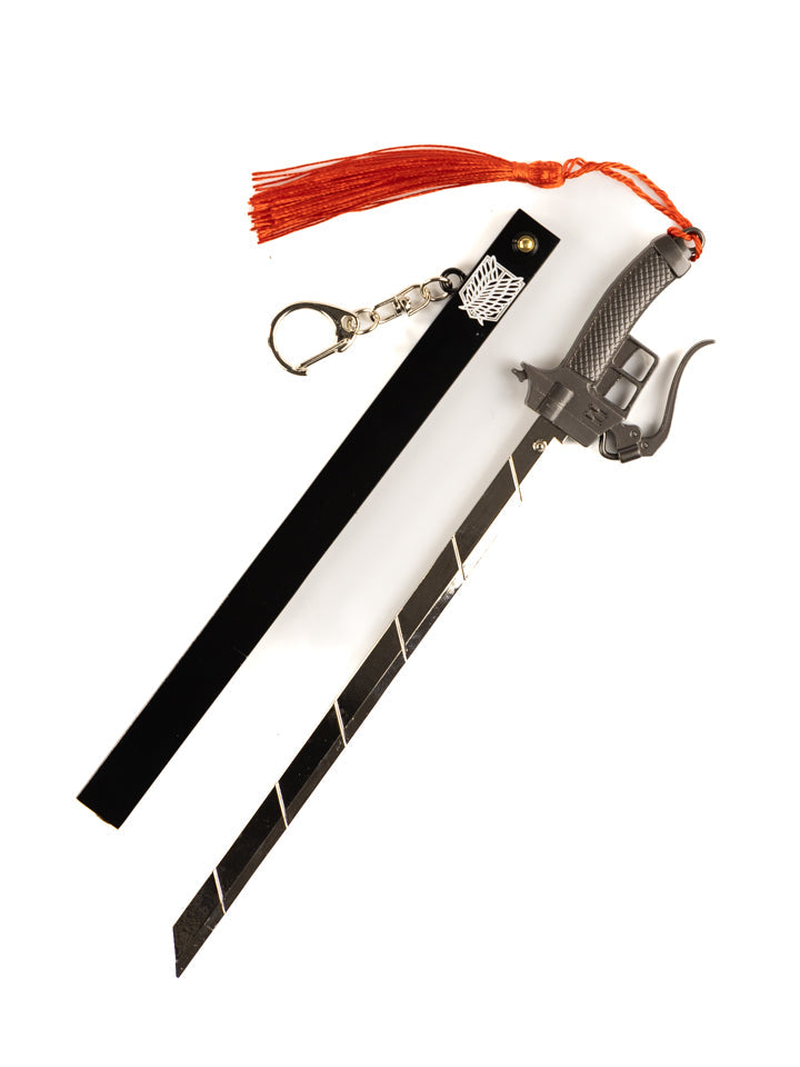 AOT Sword Keychain + Stand